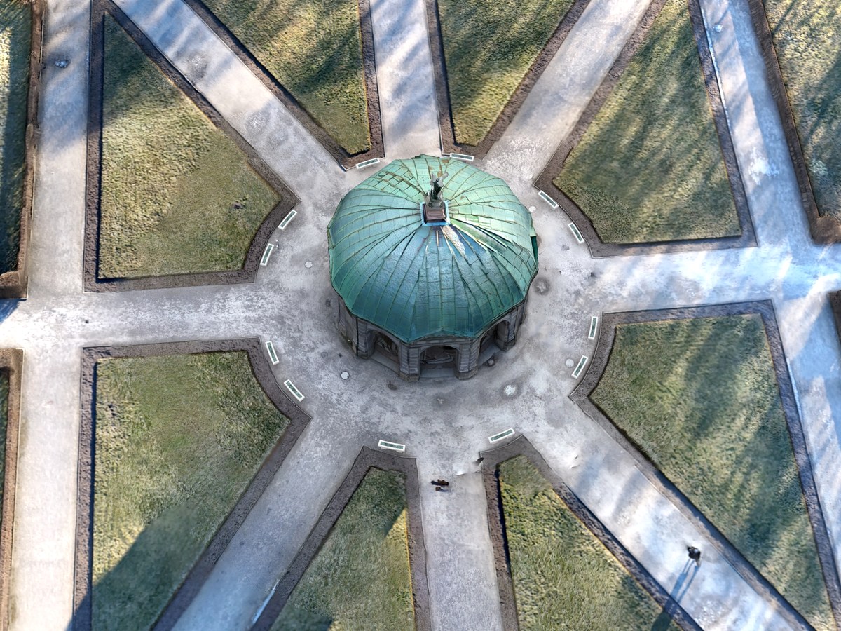 3D Scan — Diana Temple, Munich Hofgarten