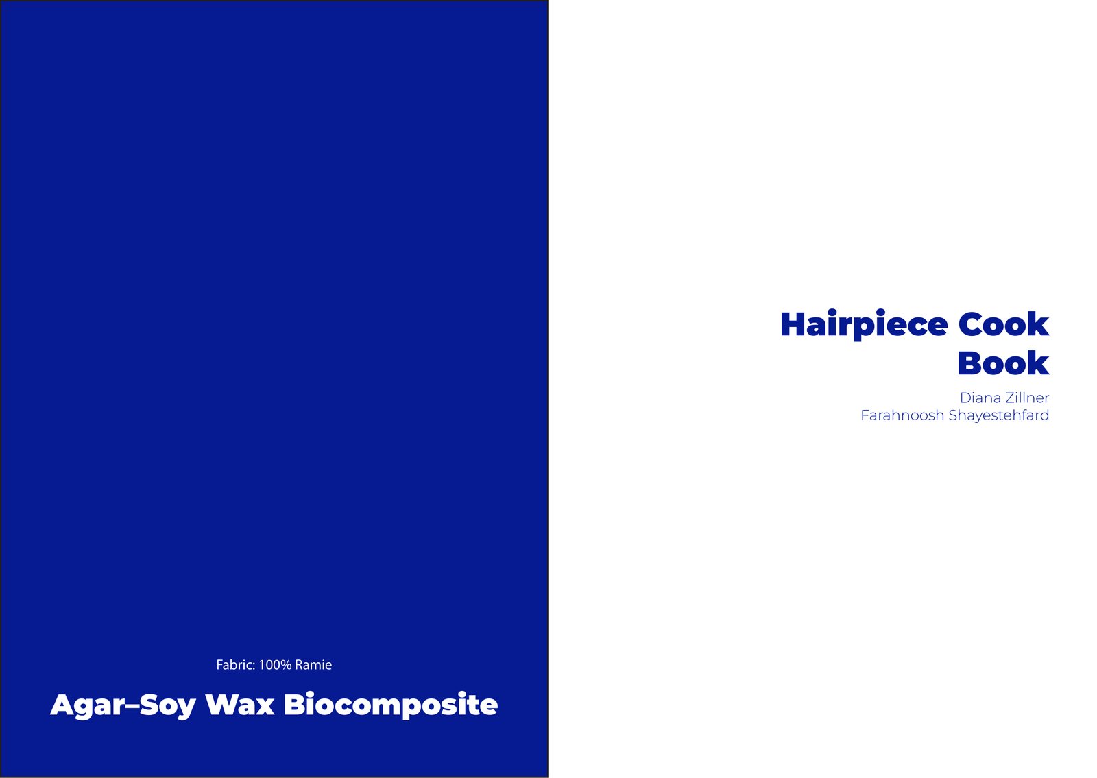 Hairpiece Cook Book — Agar–Soy Wax Biocomposite, 2024/25, designed by Diana Zillner (1)