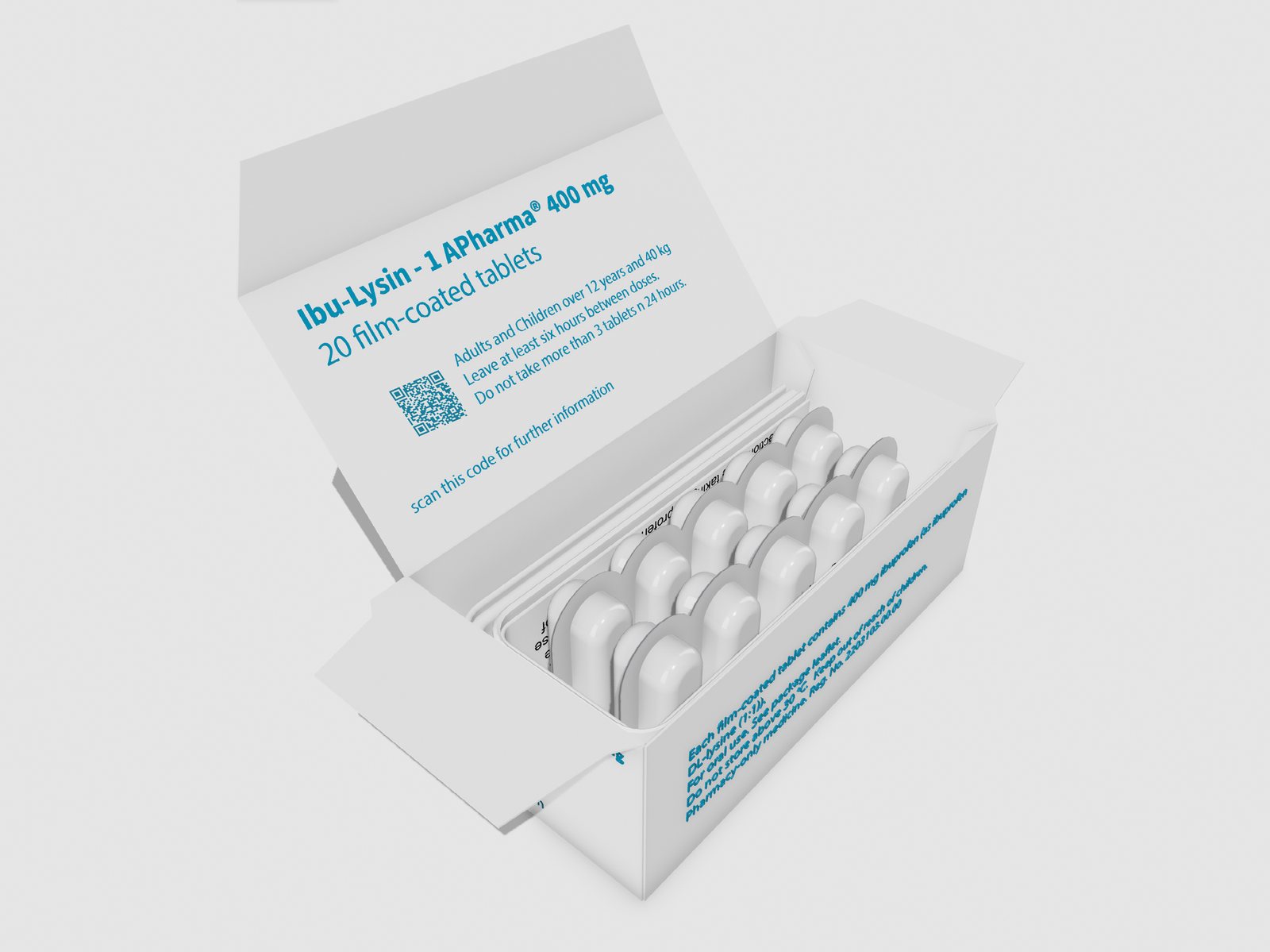 Smart Packaging — Sustainable Ibuprofen Packaging, 2025, designed by Diana Zillner (4)