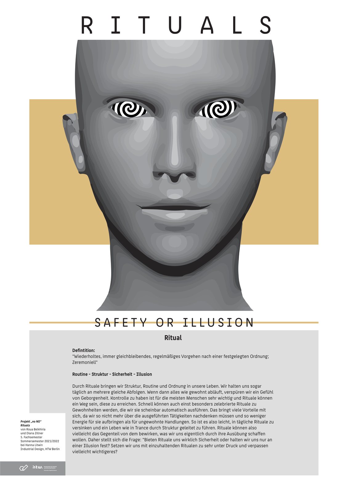 Rituals — Safety or Illusion, 2021/22, designed by Diana Zillner (1)