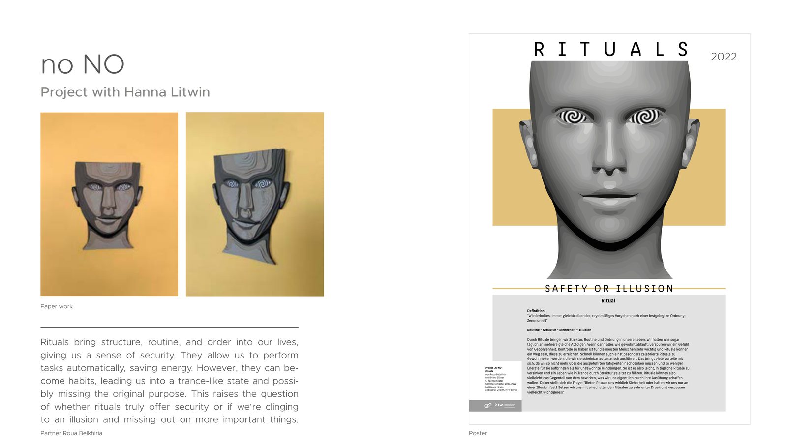Rituals — Safety or Illusion, 2021/22, designed by Diana Zillner (2)