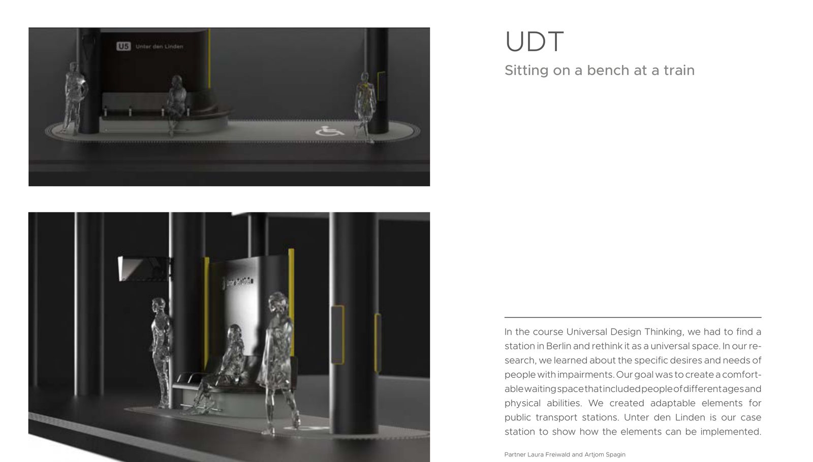 UDT — Universal Design Thinking — Unter den Linden, 2022, designed by Diana Zillner (1)