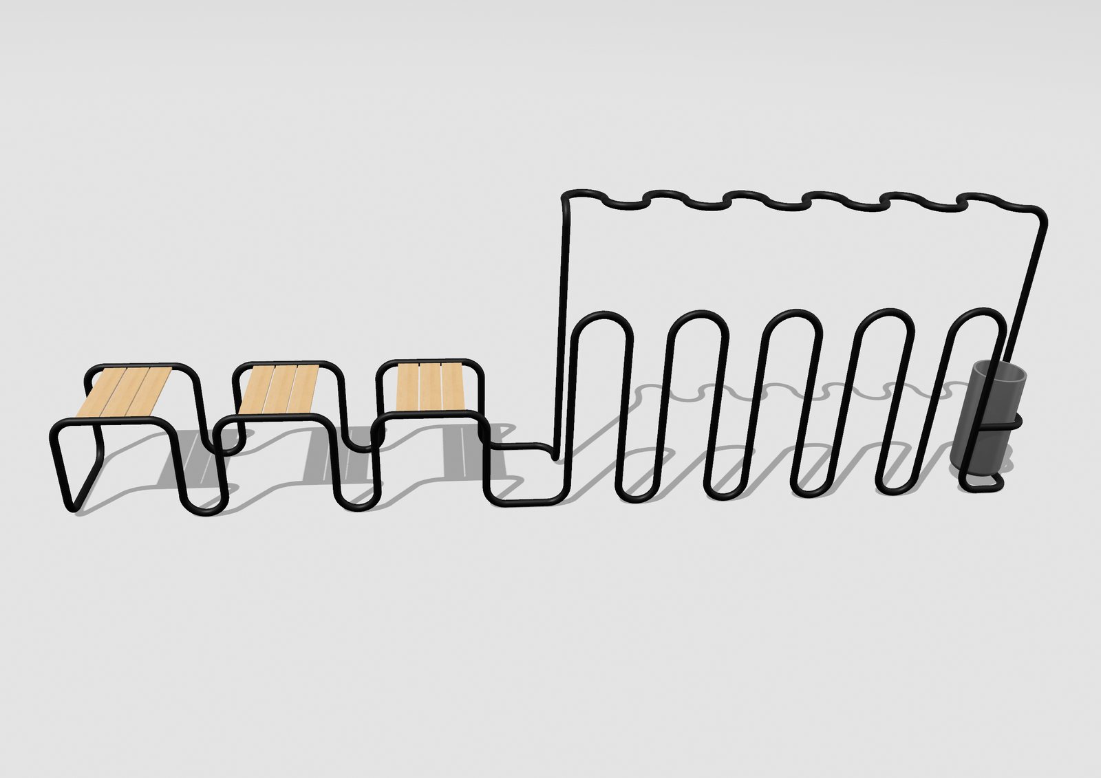 Urban Tide — Modular Urban Furniture, 2026, designed by Diana Zillner (1)