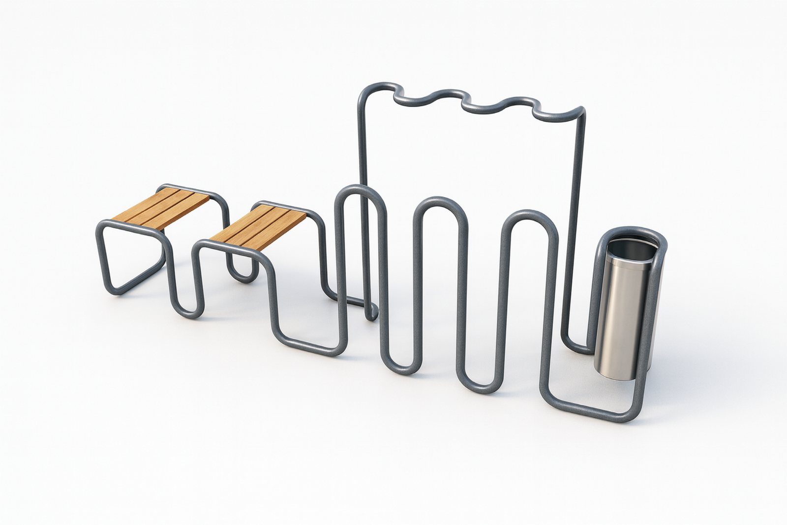 Urban Tide — Modular Urban Furniture, 2026, designed by Diana Zillner (2)